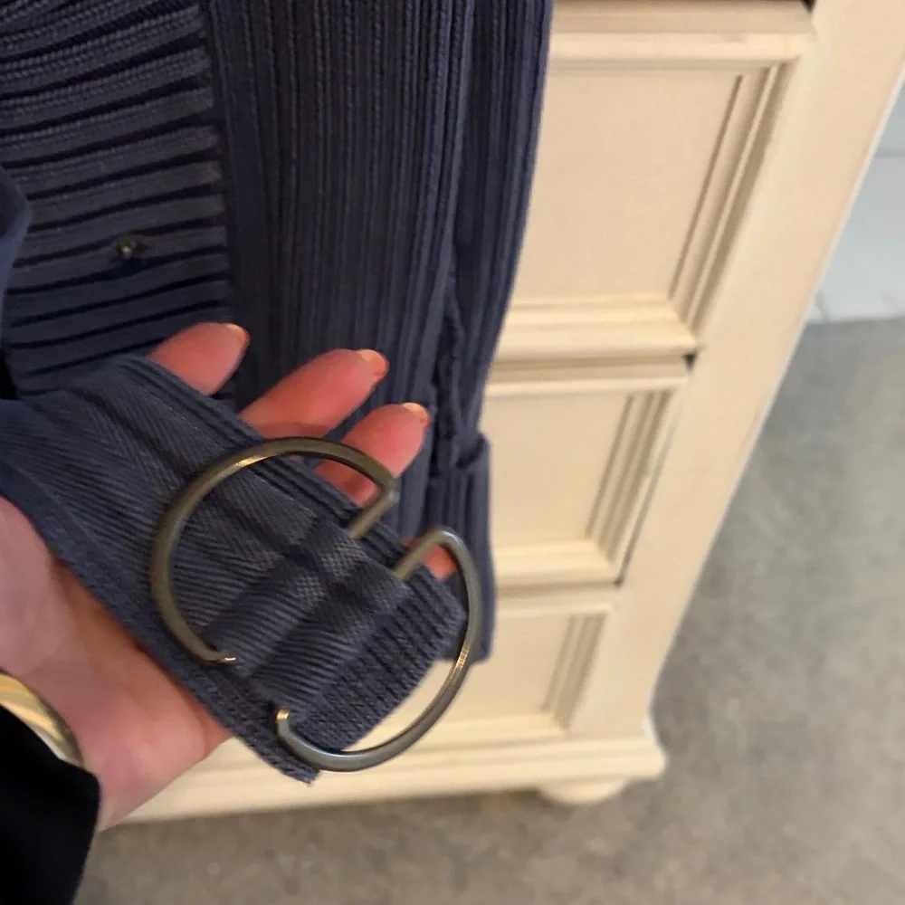 Free People Navy Blue Cardigan Sweater - Picture 3 of 4